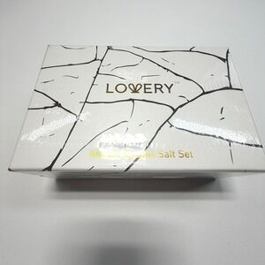 LOVERY Marble Epsom Salt Gift Set 6 Pack Aromatherapy Bath Salts New